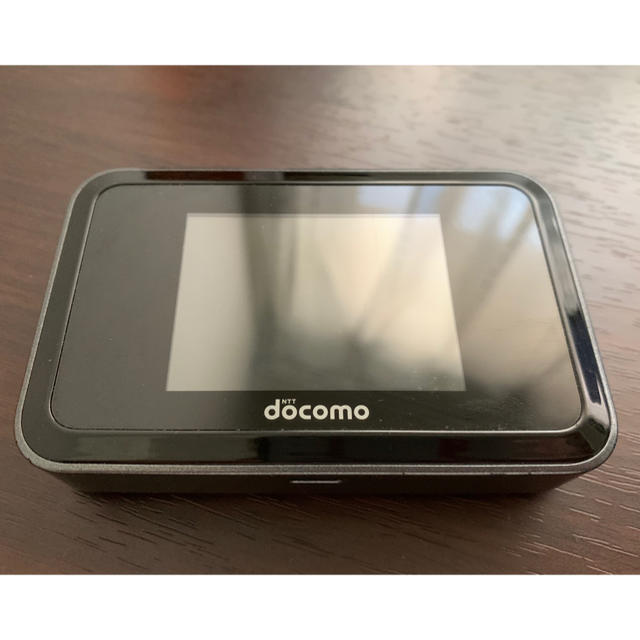 NTTdocomo - HW-01H Wi-Fi STATION docomo black 美品の通販 by 海洋深層水's shop