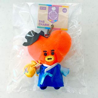 ボウダンショウネンダン(防弾少年団(BTS))の【新品未使用】BT21 TATA ぬいぐるみ バッグチャーム 仁寺洞限定(K-POP/アジア)