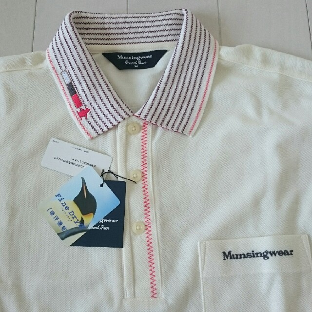 Munsingwear(マンシングウェア)のマンシングウェアゴルフ 鹿の子UV長袖ポロシャツ スポーツ/アウトドアのゴルフ(ウエア)の商品写真