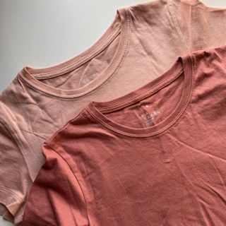 ムジルシリョウヒン(MUJI (無印良品))の無印良品　Tシャツ半袖 2枚セット　まとめ売り(Tシャツ(半袖/袖なし))