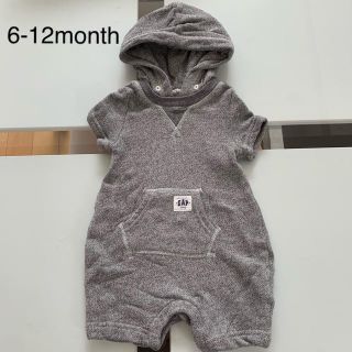 ベビーギャップ(babyGAP)のbaby GAP◎フード付きお出掛け用ロンパース(ロンパース)