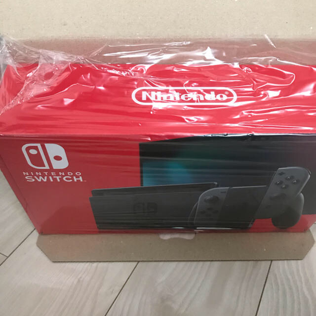 【最安値】Nintendo Switch 新型本体　グレー　ニンテンドースイッチ