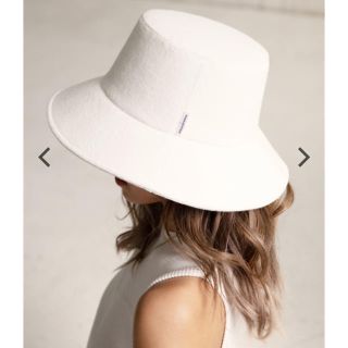 アリシアスタン(ALEXIA STAM)の最終価格Terry Cloth Bucket Hat White(ハット)