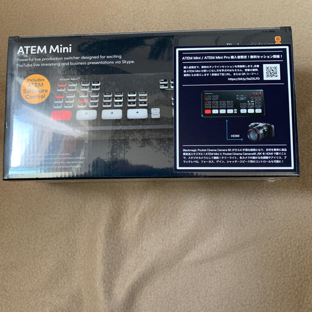 スマホ/家電/カメラBlackmagic design ATEM mini 新品未開封品