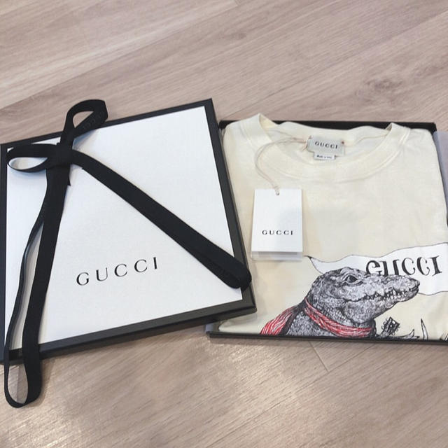 Gucci(グッチ)のヒグチユウコ GUCCI ワニ Tシャツ レディースのトップス(Tシャツ(半袖/袖なし))の商品写真