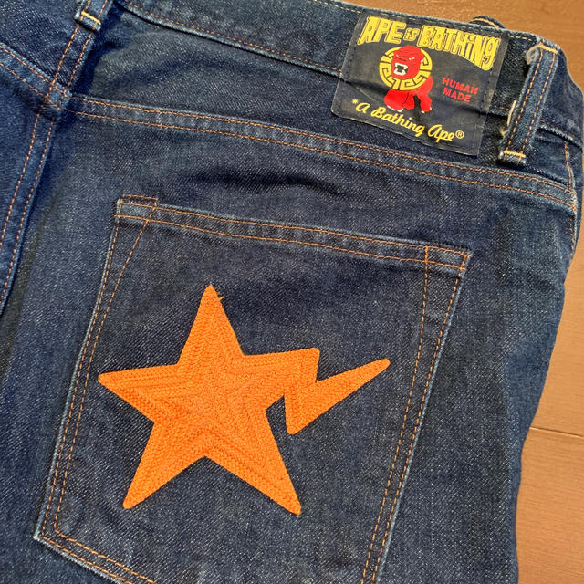 A BATHING APE(アベイシングエイプ)のジーンズ メンズのパンツ(デニム/ジーンズ)の商品写真