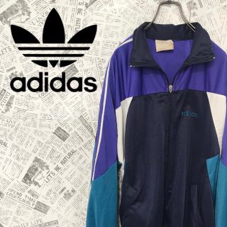 アディダス(adidas)の90s アディダス トラックジャケット ジャージ ナイロンジャケット(ジャージ)