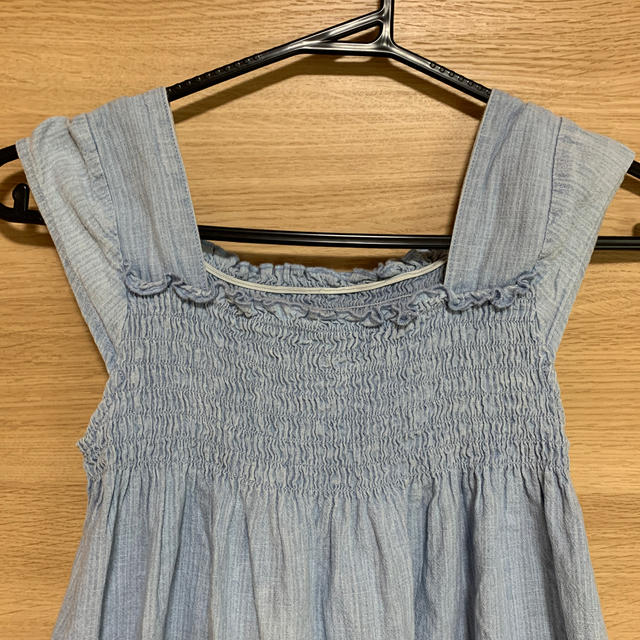 MPS(エムピーエス)の専用です　　140センチ　デニムワンピース キッズ/ベビー/マタニティのキッズ服女の子用(90cm~)(ワンピース)の商品写真