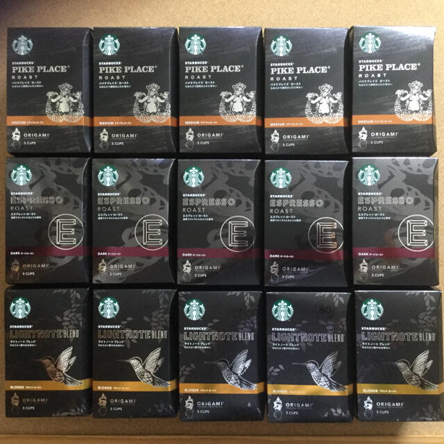 Starbucks Coffee(スターバックスコーヒー)のスターバックス　レギュラーコーヒー　ORIGAMI  ドリップパック　150袋 食品/飲料/酒の飲料(コーヒー)の商品写真