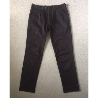 ラッドミュージシャン(LAD MUSICIAN)のLAD MUSICIAN taperd cropped chino pants(チノパン)