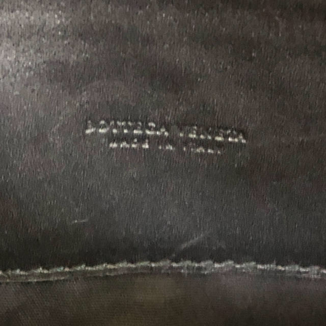 Bottega Veneta(ボッテガヴェネタ)の【中古】BOTTEGA VENETA イントレチャート バッグ 黒 ブラック メンズのバッグ(セカンドバッグ/クラッチバッグ)の商品写真