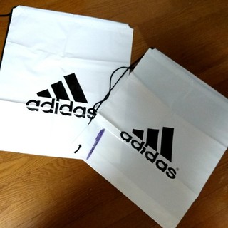 アディダス(adidas)のアディダス ビッグな袋2個 未使用(日用品/生活雑貨)