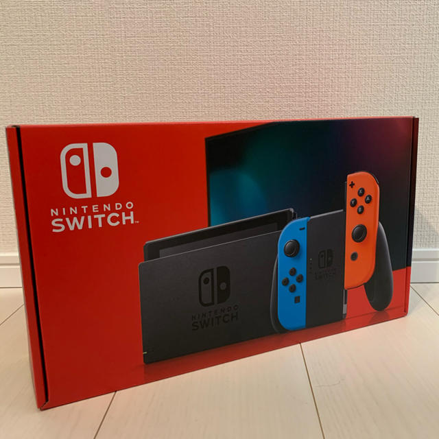 新品未使用 Nintendo Switch 本体 LネオンブルーRネオンレッド