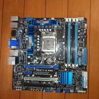 エイスース(ASUS)の[かずたろう様専用]ASUS P8Z77-M Pro マザーボード(PCパーツ)