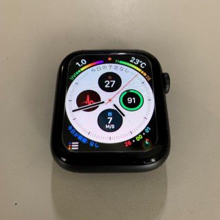 アップルウォッチ(Apple Watch)の【米国版】Apple Watch Series 4/44mm/GPSモデル(腕時計(デジタル))