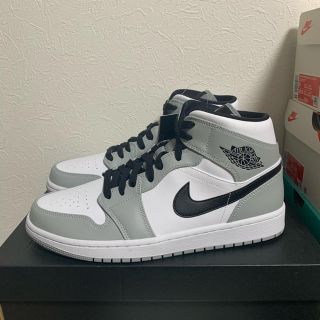 ナイキ(NIKE)の27cm NIKE Air Jordan 1 Mid grey(スニーカー)