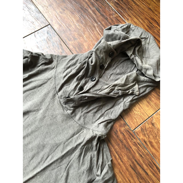 DAMIR DOMA ハイネックフードロングスリーブT 46