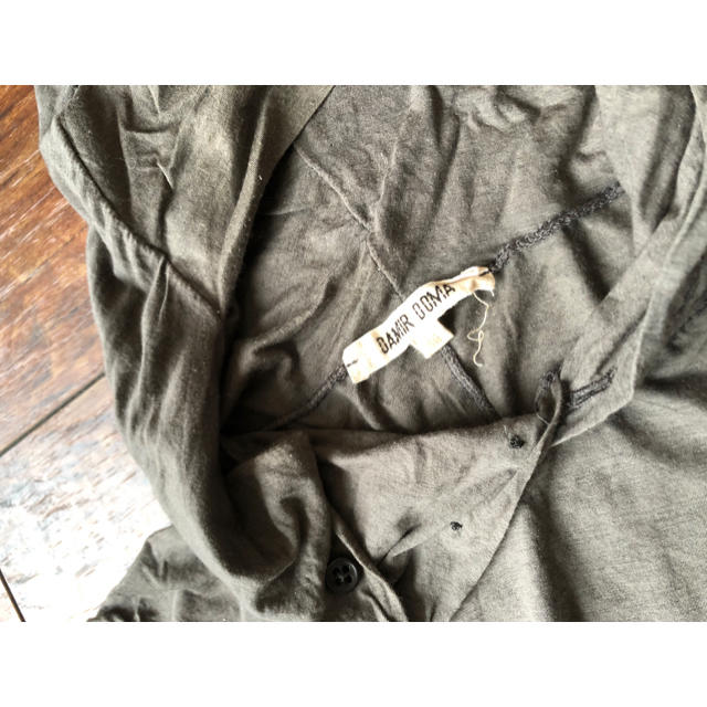 DAMIR DOMA ハイネックフードロングスリーブT 46
