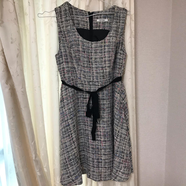 新品　ライザ　ツイード　ワンピース