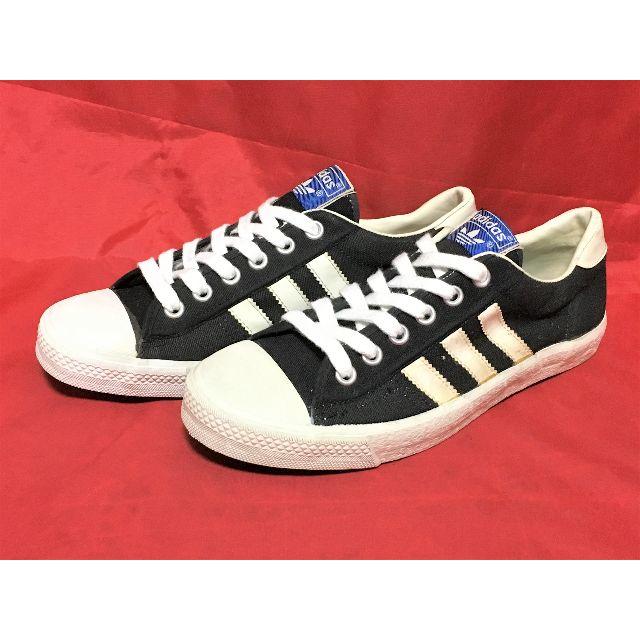 adidas★70~80s!希少レア!アディダス マッチ 黒/白 ビンテージ デッド⑨★