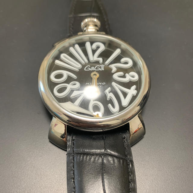 GaGa MILANO(ガガミラノ)の‼︎トッティー様専用‼︎ガガミラノ　ジャンク《長針外れ》 メンズの時計(腕時計(アナログ))の商品写真