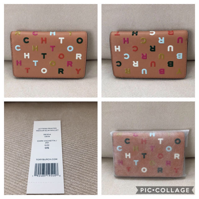 Tory Burch(トリーバーチ)のタグ付き新品★TORYBURCH（トリーバーチ）二つ折り財布 レディースのファッション小物(財布)の商品写真