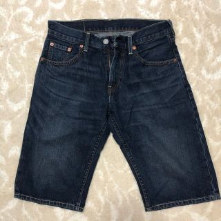 リーバイス(Levi's)のリーバイス　デニムハーフパンツ　(美品)(ハーフパンツ)