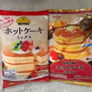 ショーワ(SHOWA)のSHOWA/トップバリューホットケーキミックス600g各1袋(菓子/デザート)