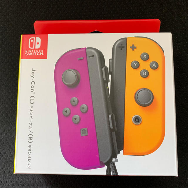 Nintendo Switch Joy-Con ネオンパープル&ネオンオレンジ