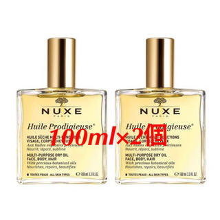 訳あり　ニュクス・NUXE 100ml ×2個 ボディオイル(ボディオイル)