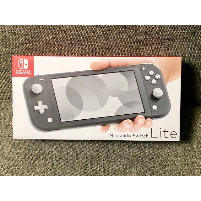 エンタメ/ホビー【新品・未開封】Nintendo Switch Lite グレー