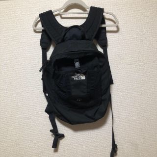 ザノースフェイス(THE NORTH FACE)のノースフェイス 黒リュック◆North face通勤通学登山(リュック/バックパック)