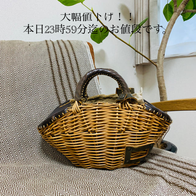 本日のみお値下げ　エバゴス　ebagos   ショルダーかごバッグ