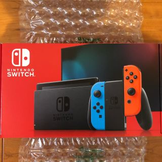 ニンテンドースイッチ(Nintendo Switch)の新品　ニンテンドースイッチ　本体　ネオンカラー(家庭用ゲーム機本体)