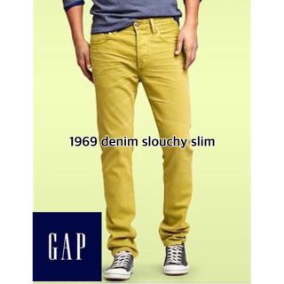 ギャップ(GAP)のGAP ギャップ 1969 デニム slouchy slim 〈yellow〉(デニム/ジーンズ)