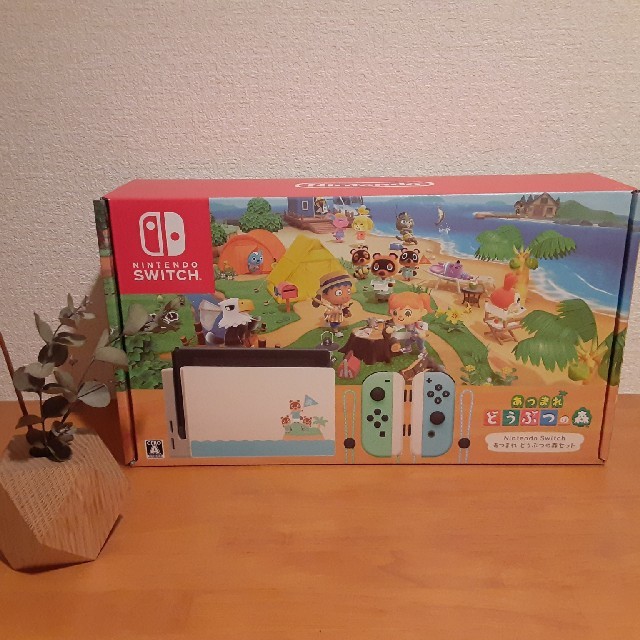 激安価格の あつまれどうぶつの森 任天堂Switch本体セット 携帯用