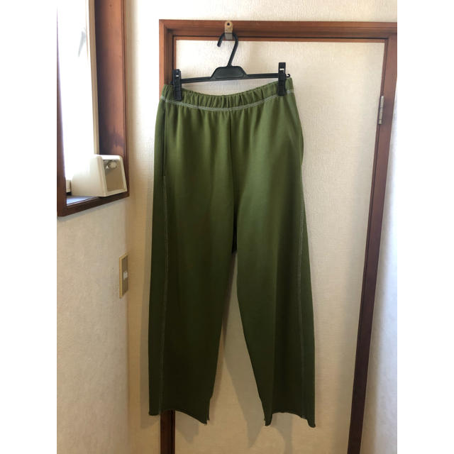 MM6 MMシックス　スリットコットンパンツ　Maison Margiela