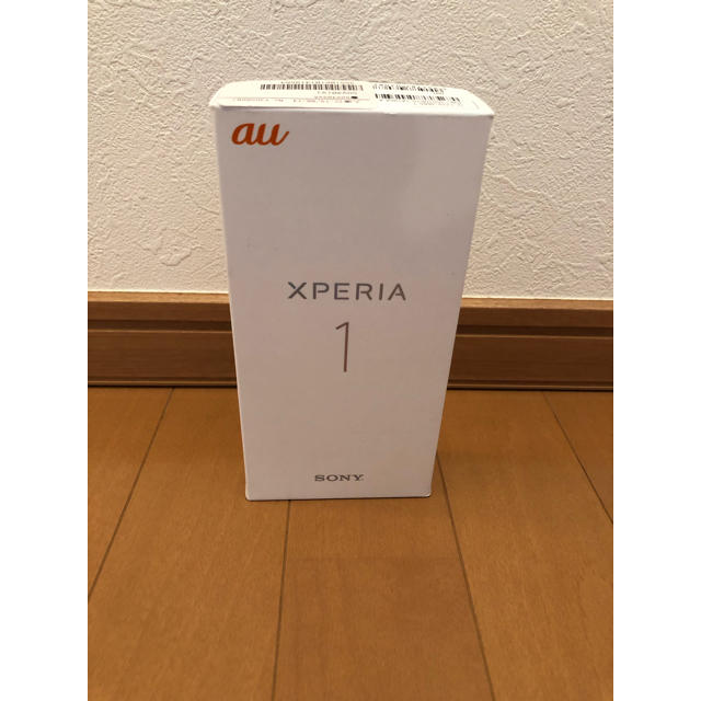 SONY - Sony Xperia 1 SOV40  ホワイト　新品　未使用