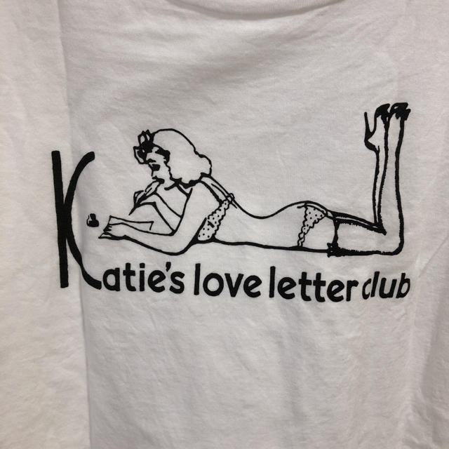 Katie(ケイティー)のKatie love letter club Tシャツ レディースのトップス(Tシャツ(半袖/袖なし))の商品写真