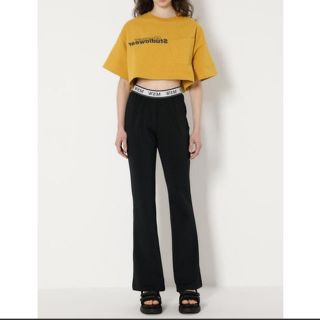 マウジー(moussy)のSW LOGO FLARE レギンス(レギンス/スパッツ)