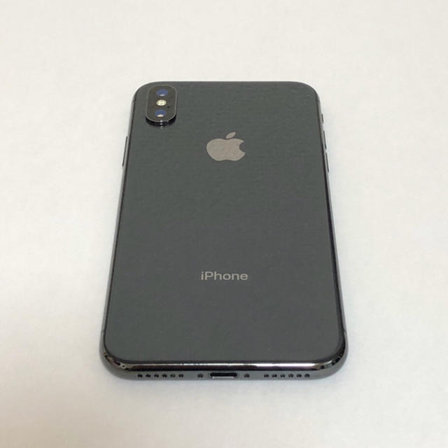 iPhone X Space Gray 256 GB SIMフリー