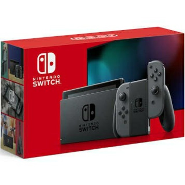 Nintendo Switch(ニンテンドースイッチ)のNintendo Switch グレー 本体 新品 ニンテンドー スイッチ エンタメ/ホビーのゲームソフト/ゲーム機本体(家庭用ゲーム機本体)の商品写真