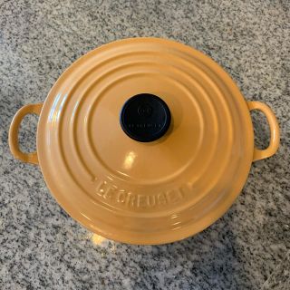 ル・クルーゼ LE CREUSET ココットロンド 鍋 20cm(鍋/フライパン)