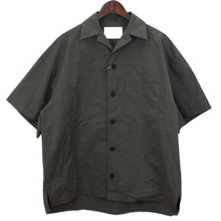 グモール COMOLI 19SS オープンカラータビクロスビッグシャツの通販 by