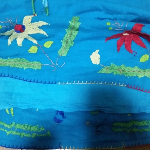 MALAIKA(マライカ)のスカート　レディース　インド綿 レディースのスカート(ひざ丈スカート)の商品写真