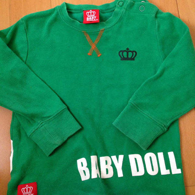 BABYDOLL(ベビードール)のBABYDOLLカットソー90㎝ キッズ/ベビー/マタニティのキッズ服男の子用(90cm~)(Tシャツ/カットソー)の商品写真