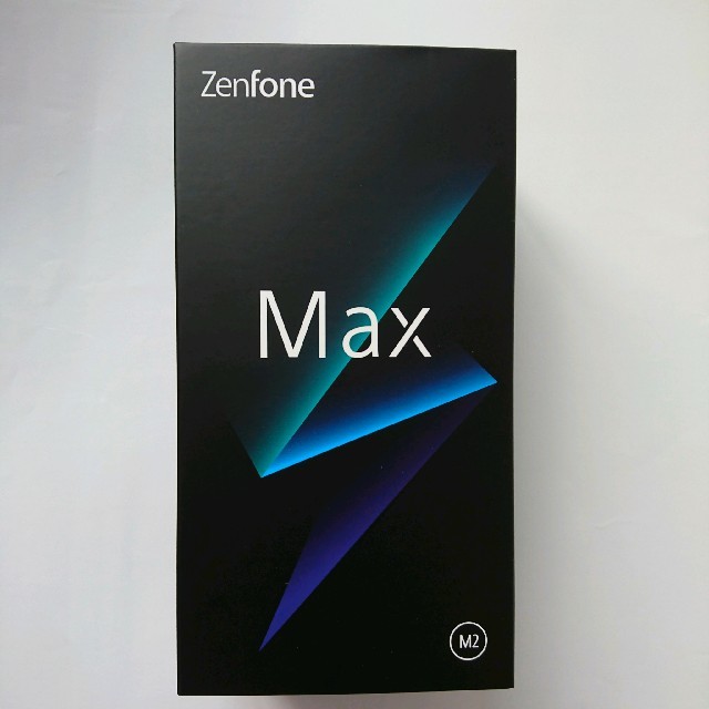 ASUS(エイスース)のZenFone Max（M2） スペースブルー 32 GB SIMフリー スマホ/家電/カメラのスマートフォン/携帯電話(スマートフォン本体)の商品写真