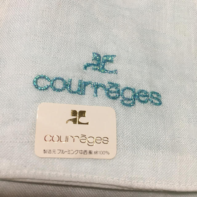 Courreges(クレージュ)のクレージュ　courreges ハンカチ レディースのファッション小物(ハンカチ)の商品写真