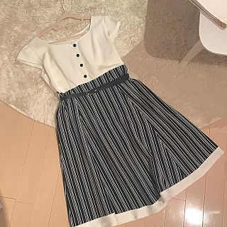 セシルマクビー(CECIL McBEE)のセシルマクビー♡ストライプワンピース(ひざ丈ワンピース)