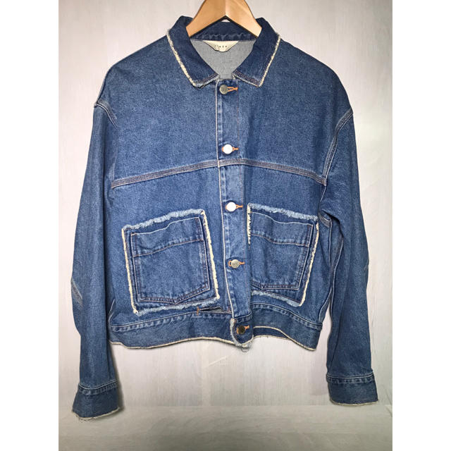 JieDa DENIM SHORT JACKET 18aw-